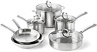 Calphalon Classic Pots And Pans Set, 10-Piece Cookware Set