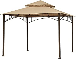 Garden Winds Replacement Canopy for Target Madaga Gazebo, Beige