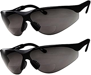 2 Pairs Bifocal Safety Sunglasses