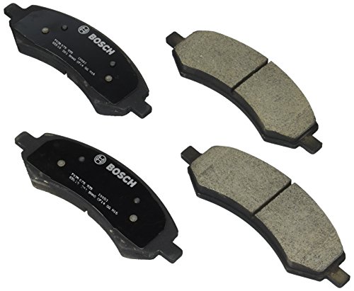 Bosch BC1084 QuietCast Premium Ceramic Disc Brake Pad Set For: Chrysler Aspen; Dodge: Dakota, Durango, Ram 1500; Mitsubishi Raider; Ram: 1500, Dakota, Front