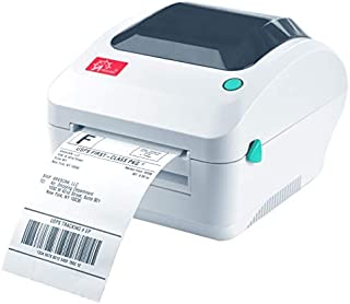 Arkscan 2054A Shipping Label Printer, Support Amazon Ebay Paypal Etsy Shopify ShipStation Stamps.com UPS USPS FedEx DHL on Windows & Mac, Roll & Fanfold 4x6 Thermal Direct Label for Printer (White)