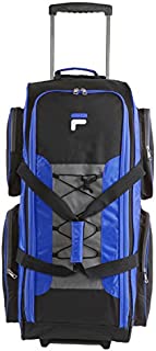 Fila FL-LUD-532-BL 32-inch Lightweight Rolling Duffel, Blue