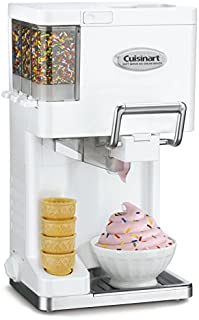 Cuisinart ICE-45 Mix It In Soft Serve 1-1/2-Quart Ice Cream Maker, White