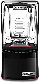 Blendtec Stealth 885 Commercial Blender, WildSide+ Jar, Blendtec Stealth Sound Enclosure, Strongest Commercial-Grade Power, Self-Cleaning, 42 Pre-programmed Cycles, Black