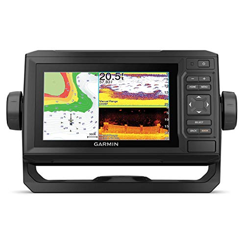 Garmin ECHOMAP UHD 63cv, Keyed Chartplotter with U.S. LakeVu g3 and GT24UHD-TM transducer