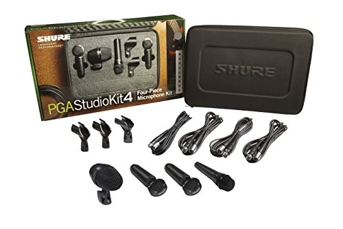 Shure PGASTUDIOKIT4 4-Piece Studio Microphone Kit