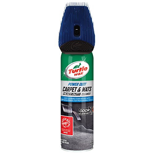 Turtle Wax T-244R1 Power Out! Carpet and Mats Cleaner and OdorEliminator - 18 oz, Carpet & Mats Cleaner