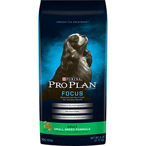 Purina Pro Plan Small Breed Dry Dog Food, FOCUS Small Breed Formula - 6 lb. Bag, PRO PLAN Adult Sml Brd Dog