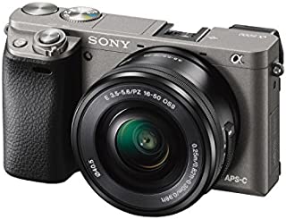 Sony Alpha a6000 Mirrorless Digital Camera with 16-50mm Lens, Graphite (ILCE-6000L/H)