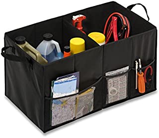 Honey-Can-Do Folding Car Trunk Organizer, Black