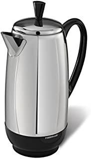 Farberware 12-Cup Percolator, Stainless Steel, FCP412