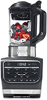 Ninja Foodi Cold & Hot Cook Hot Soups, Sauces and Dips Blender with 1400 Peak Watts to Crush Frozen Drinks & Smoothies Nonstick Glass Pitcher (HB152), 64 oz, Black