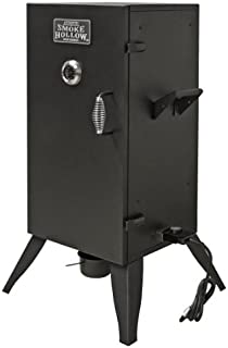 Masterbuilt Smoke Hollow 30162E 30-Inch Electric Smoker with Adjustable Temperature Control, Black