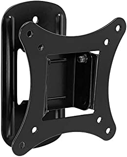 Mount-It! MI-2829 Small TV Monitor Wall Mount | RV TV Mount | VESA Wall Mount | Fits 19 20 21 22 23 24 25 27 32 Inch Screens | 75 100 VESA Compatible | Low-Profile Slim Design | 44lb Capacity