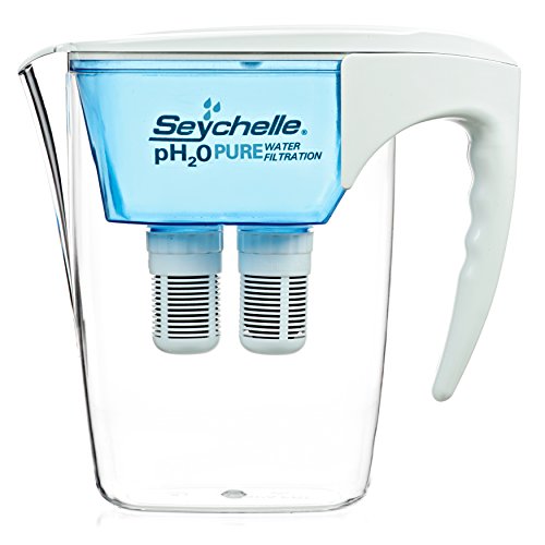 Seychelle pH2O Alkaline Water Filter Pitcher