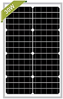 Newpowa 30w Watts 12v Monocrystalline Solar Panel Module Rv Marine Boat Off Grid