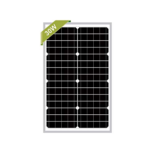 Newpowa 30w Watts 12v Monocrystalline Solar Panel Module Rv Marine Boat Off Grid