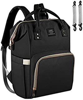 Diaper Bag Backpack - Ticent Multifunction Travel Back Pack Large Maternity Nappy Bag Baby Changing Bags with Stroller Straps, Waterproof and Stylish