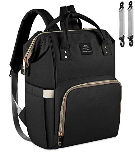 Diaper Bag Backpack - Ticent Multifunction Travel Back Pack Large Maternity Nappy Bag Baby Changing Bags with Stroller Straps, Waterproof and Stylish