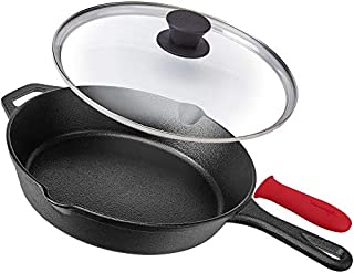 Pre-Seasoned Cast Iron Skillet (10-Inch)