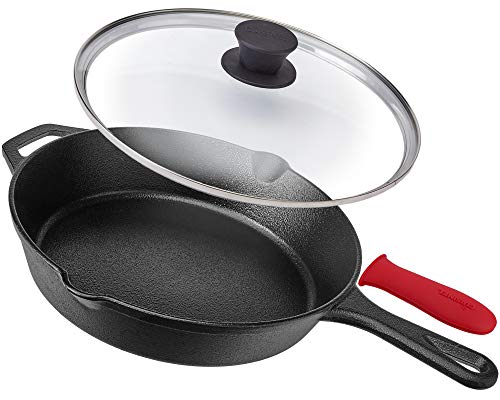 Pre-Seasoned Cast Iron Skillet (10-Inch)