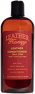 Leather Honey Leather Conditioner, Best Leather Conditioner Since 1968. for Use on Leather Apparel, Furniture, Auto Interiors, Shoes, Bags and Accessories. Non-Toxic and Made in The USA!