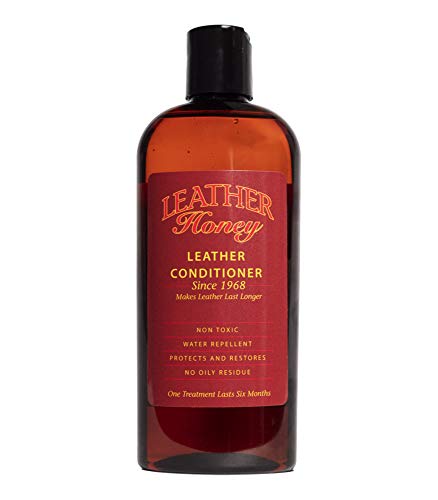 Leather Honey Leather Conditioner, Best Leather Conditioner Since 1968. for Use on Leather Apparel, Furniture, Auto Interiors, Shoes, Bags and Accessories. Non-Toxic and Made in The USA!