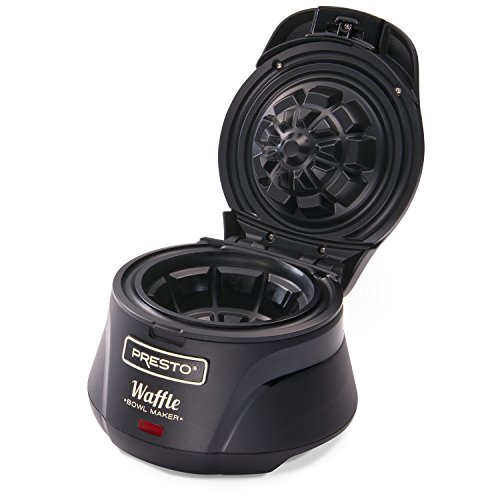 Presto 03500 Belgian Waffle Bowl Maker,Black