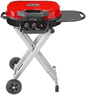 Coleman Gas Grill | Portable Propane Grill | Roadtrip 225 Standup Grill, Red