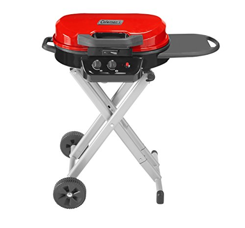 Coleman Gas Grill | Portable Propane Grill | Roadtrip 225 Standup Grill, Red