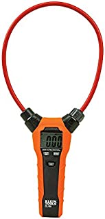 Klein Tools CL150 Clamp Meter, AC Electrical Tester with 18-Inch Flexible Clamp, True RMS Readings, Auto Ranging and More