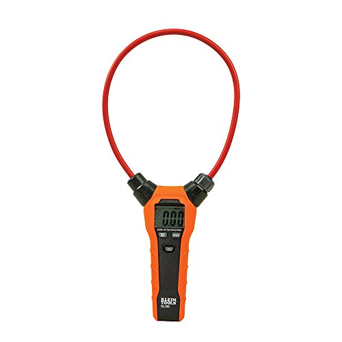 Klein Tools CL150 Clamp Meter, AC Electrical Tester with 18-Inch Flexible Clamp, True RMS Readings, Auto Ranging and More