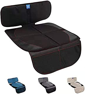 Funbliss Car Seat Protector for Baby Child Car Seats - Auto Seat Cover Mat for Under Carseat with Thickest Padding to Protect Leather & Fabric Upholstery