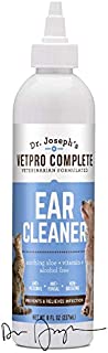 Ear Cleaner for Dogs & Cats with Soothing Aloe and Vitamin E, Vet Strength and Formulated, Gently Removes Wax & Debris, Reduces Odor, Helps Prevent Mites & Infections, Anti-Fungal, 8oz