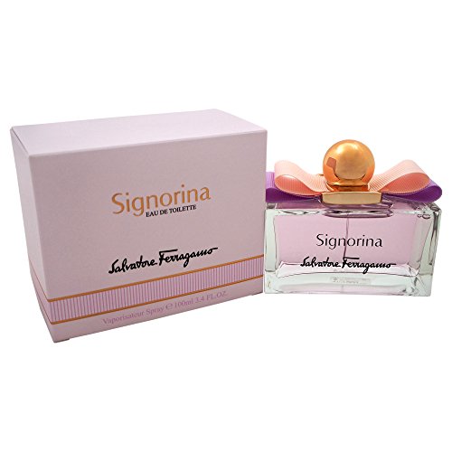 Salvatore Ferragamo Eau de Toilette Spray for Women, 3.4 Ounce