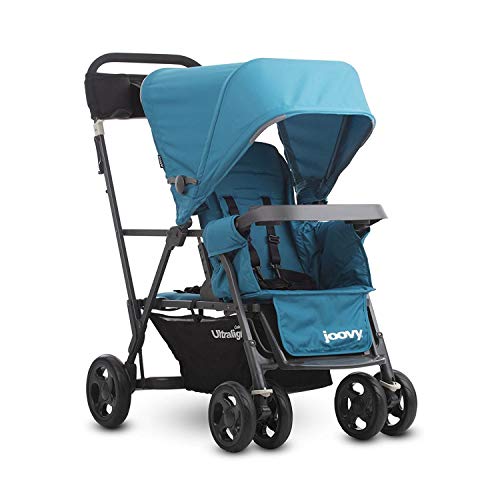 Joovy Caboose Ultralight Graphite Stroller, Turq