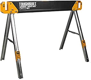 ToughBuilt - Sawhorse with 2x4 Support Arms 1100 LB Capacity - (TB-C500)