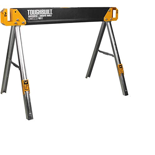 ToughBuilt - Sawhorse with 2x4 Support Arms 1100 LB Capacity - (TB-C500)