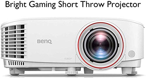 BenQ TH671ST 1080p Short Throw Projector | 3000 Lumens for Lights On Entertainment | 92% Rec. 709 for Accurate Colors | Low Input Lag Ideal for Gaming