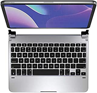 Brydge 11.0 Pro Wireless Keyboard | Compatible with iPad Pro 11-inch (2018) | Backlit Keys | Long Battery Life | (Silver)