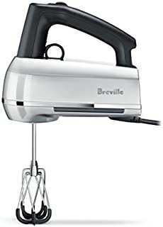 Breville BHM800SILUSC BHM800SIL Handy Mix Scraper Hand Mixer, Silver, 2.3