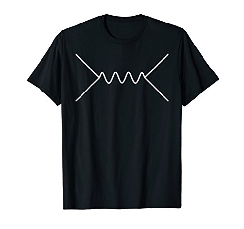 Feynman Diagram (White): Physics Quantum Science T Shirt