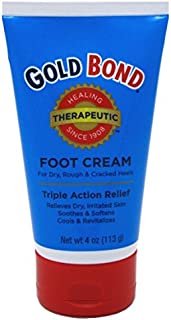 Gold Bond Foot Cream Triple Action Relief 4oz (Pack of 3)