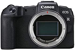 Canon EOS RP Full Frame Mirrorless Vlogging Portable Digital Camera with 26.2MP Full-Frame CMOS Sensor, Wi-Fi , Bluetooth, 4K Video Recording and 3.0 Vari-angle Touch LCD Screen, Body, Black,