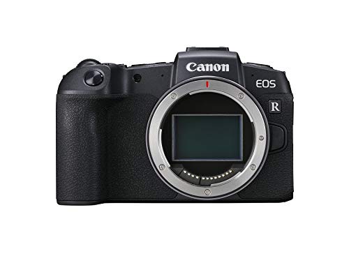 Canon EOS RP Full Frame Mirrorless Vlogging Portable Digital Camera with 26.2MP Full-Frame CMOS Sensor, Wi-Fi , Bluetooth, 4K Video Recording and 3.0 Vari-angle Touch LCD Screen, Body, Black,