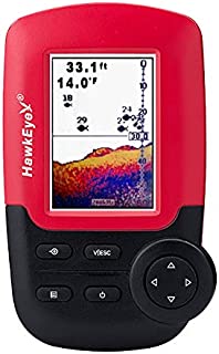 HawkEye Fishtrax 1C Fish Finder with HD Color Virtuview Display