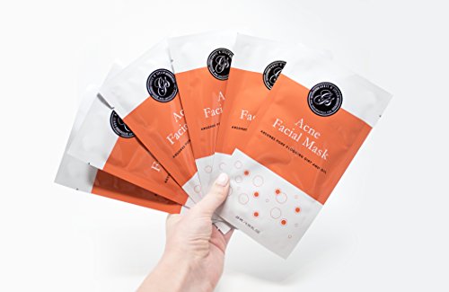 Full Face Essence Facial Sheet Masks by Grace & Stella Co. (Acne)