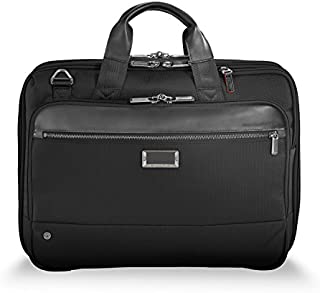 Briggs & Riley @ Work-Brief Briefcase, Black, Medium Expandable