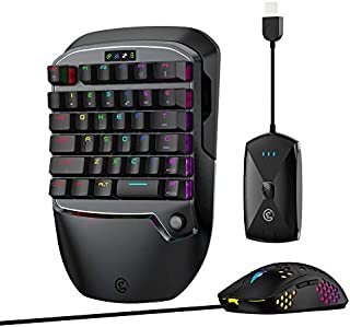 Gaming Keyboard and Mouse for PS4/Xbox One/Xbox Series X/S/Nintendo Switch/PC, GameSir VX2 AimSwitch Wireless Keyboard and Mouse Adapter with RGB Backlit, Controller Adapter for Computer and Consoles