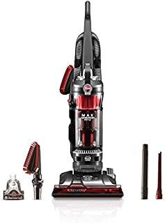 Hoover WindTunnel 3 Max Performance Upright Vacuum Cleaner, HEPA Media Filtration and Powerful Suction for Pet Hair, UH72625, Red